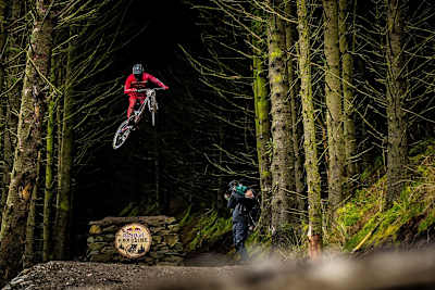 Dan Atherton shooting off the cannon