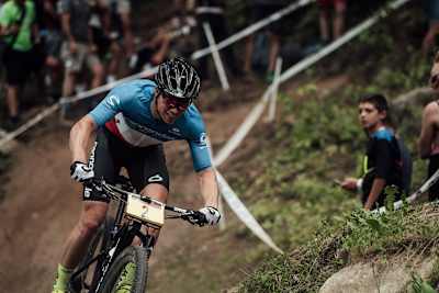 Maxime Marotte at the 2018 XCO Val di Sole World Cup