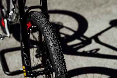 Tyres seen on Nino Schurter's bike.
