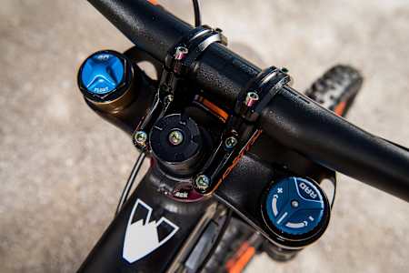 The top crown on Fox' new 40 suspension fork