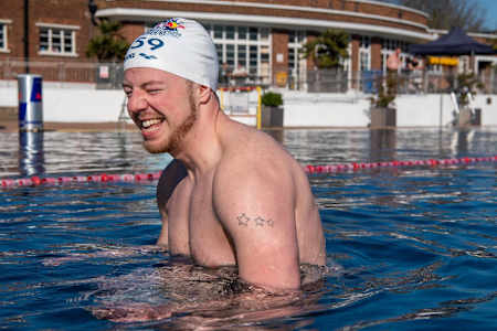 Open water races often have to manage their cold management between heats