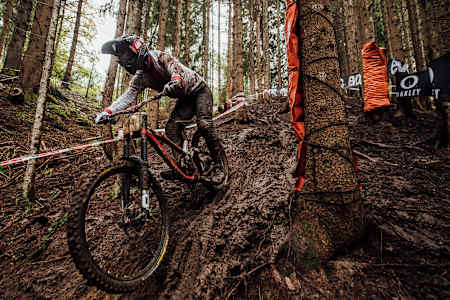 Una immagine dai mondiali di Leogang 2020.