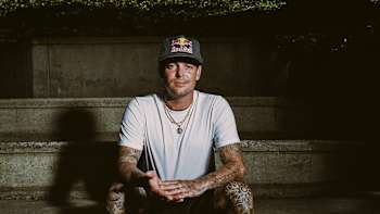 Ryan Sheckler poses for a portrait in Durham, NC, USA on April 24, 2021.