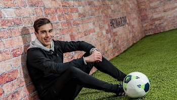 He is an England U-21 international