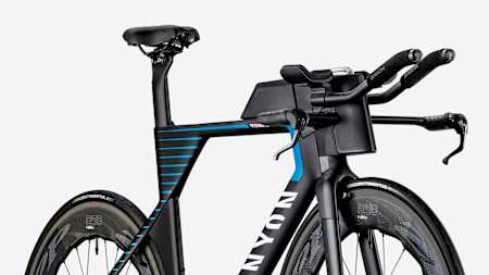 Detalle de la Canyon Speedmax.