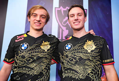 A picture of G2 Esports’ Caps and Perkz