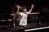 Kim 'stax' Gu-taek of DRX reacts onstage at Valorant Champions 2022.