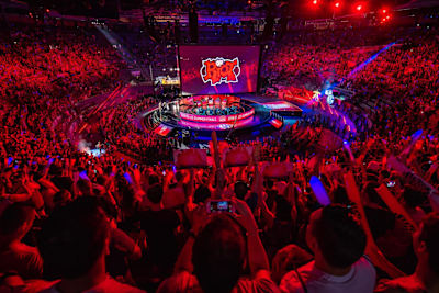 Multitud en la final de la LCS EU de League of Legends.