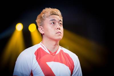 Pro Hearthstone player David 'Justsaiyan' Shan at the Hearthstone World Championship.