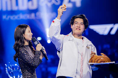 Gumayusi’s giant croissant.