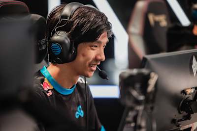 Image of Cloud9 player Blaber during the LCS.
