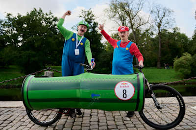 Lag Super Mario Bros kom på en andraplats i Red Bull Tandemkampen 2024.