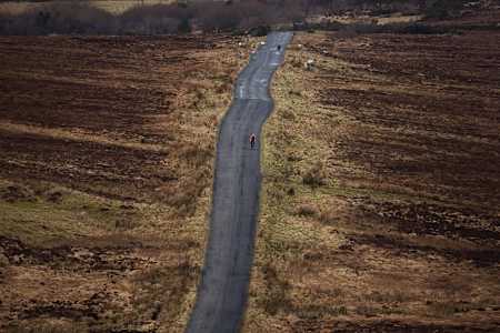 One of the climbs on Ireland's The Race endurance competition.
