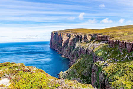 Hug the coastline at Rackwick (Old Man Oh Hoy not pictured)