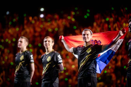 Perkz is introduced to the Worlds audience