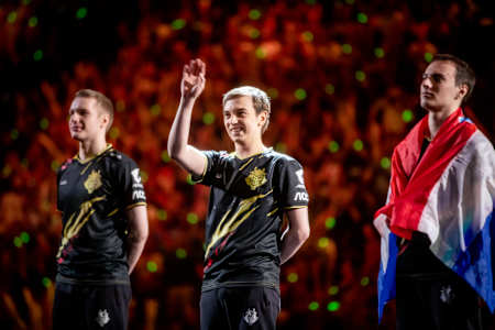A picture of G2 Esports players Jankos, Caps, and Perkz