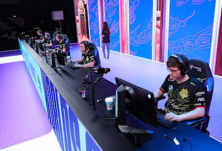 G2 Esports spielt bei den LEague of Legends World Championships 2020 gegen Suning.