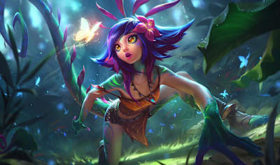 Artwork of Neeko from League of Legends
