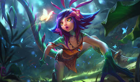 Artwork of Neeko from League of Legends