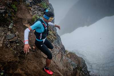 Mira Rai takes part oin the Hamperokken Skyrace in Norway in 2015.
