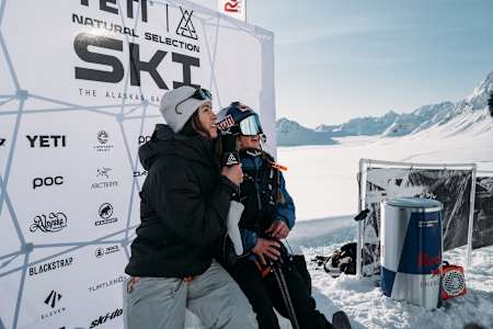 USA’s Michelle Parker at the inaugural Natural Selection Tour Ski event in Alaska.