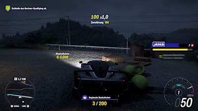A screenshot from Forza Horizon 6 shows one of the 200 mascots.