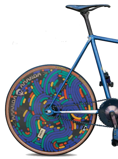 ストリート流自転車カスタムのススメ！ ホイールはアートキャンバス