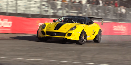Ferrari 599 drift