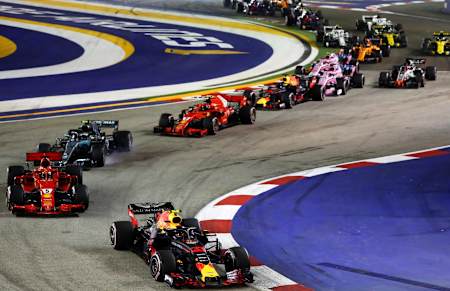 La gestión convirtió el GP de Singapur en una procesión