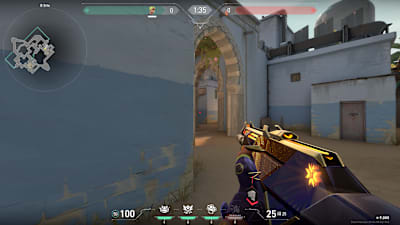 In-game VALORANT action.