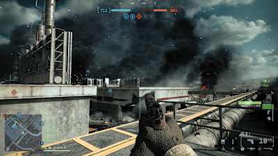 Screenshot aus dem Multiplayer von Battlefield 6 zeigt Operation Firestorm