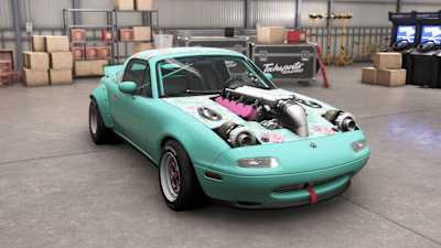 Ein Screenshot des MX-5 Miata Forza Edition in „Forza Horizon 6“.