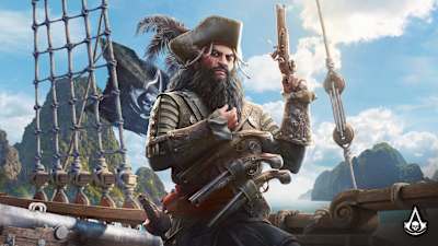 Blackbeard in Assassin's Creed Black Flag Resynced.