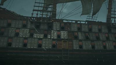 La Dama Negra legendary ship in Assassin's Creed Black Flag: Resynced.