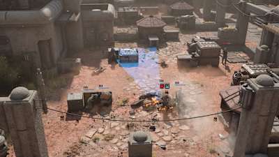 Screenshot aus Star Wars Zero Company zeigt ein Gefecht.