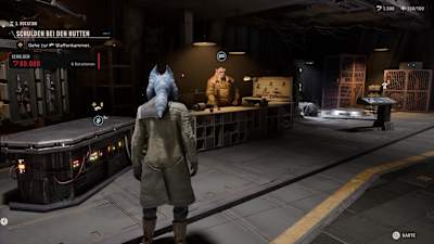 Screenshot aus Star Wars Zero Company zeigt Hawks in der Basis The Den.