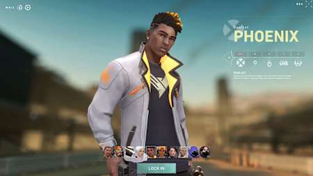 Valorant's character Phoenix.