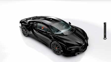 Screenshot aus The Crew Motorfest zeigt den Bugatti Chiron Super Sport 300+.