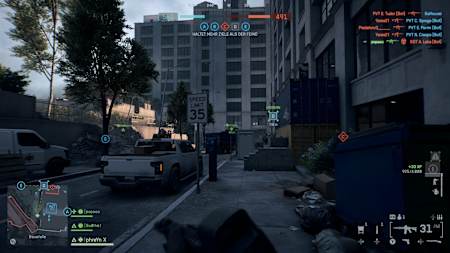 Screenshot aus Battlefield 6 zeigt Gameplay aus dem Multiplayer