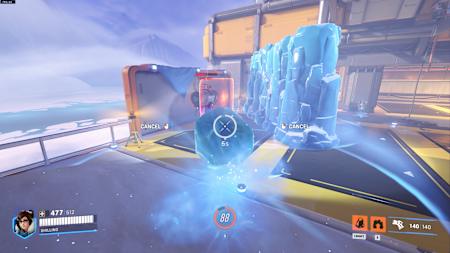 Icewall und Coulder: Mei wird zur Eiskugel, ihre Wall verlangsamt Feinde