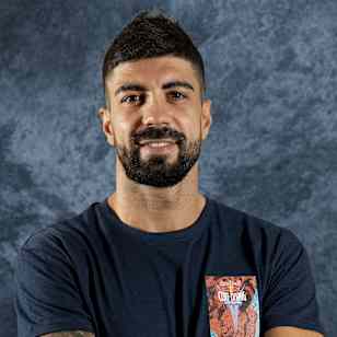 Carlos Gimeno of Spain, a wildcard diver for the Red Bull Cliff Diving World Series 2020, poses for a studio portrait on January 12, 2020.