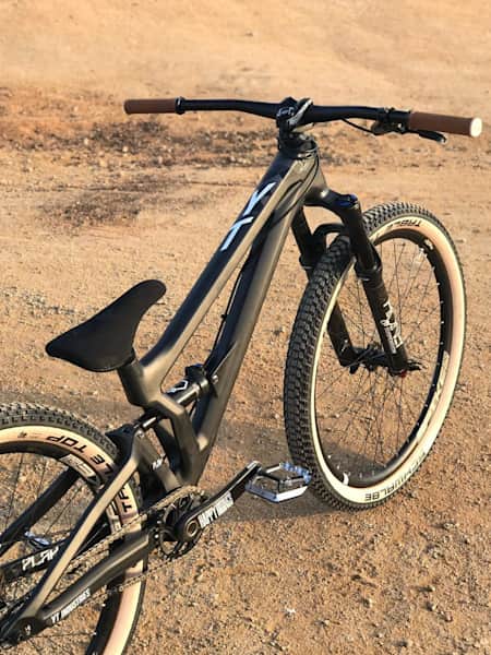 Partes de una bici de Dirt Jump con Bienvenido Aguado