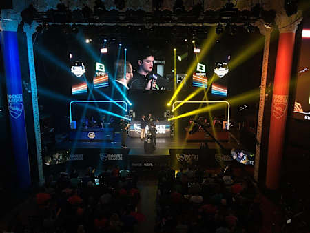 FlipSid3 Tactics' Markydooda is interviewed onstage