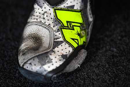 La bota de Aleix Espargaró, MotoGP 2019