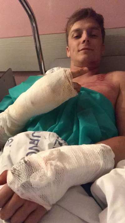 Sitting in that hospital with my girlfriend, with no painkillers, in agony, all I could think was, ‘Shit, the Championship!’