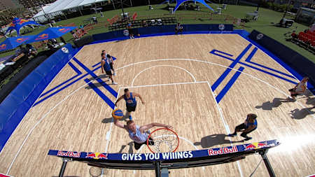 Red Bull 3X Full Court Photo