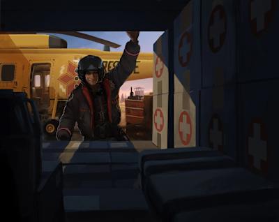 The concept art for Thunderbird