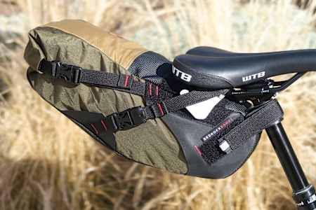 Bedrock Black Dragon bikepacking bag