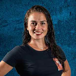 Jacqueline Valente poses for a studio portrait.