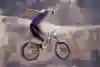 Brandon Semenuk flies through the desert air.